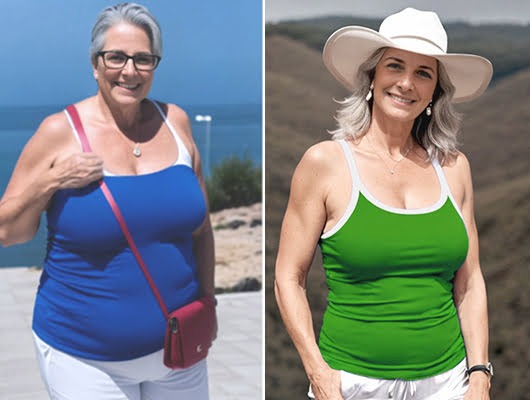 Działanie Nutrilabena – porównanie organizmu przed i po utracie tkanki tłuszczowej